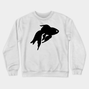 Goldfish Black White 1 Crewneck Sweatshirt